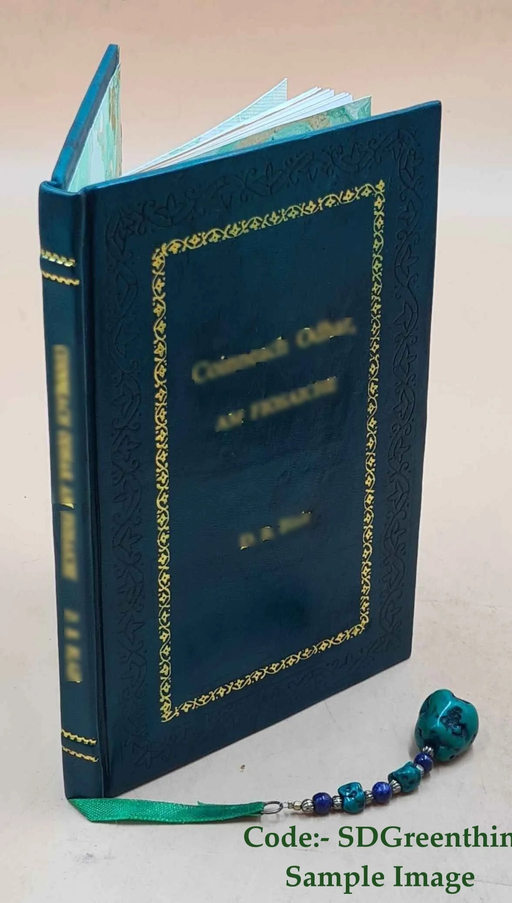 Premium Leather Bound History Book Q11644