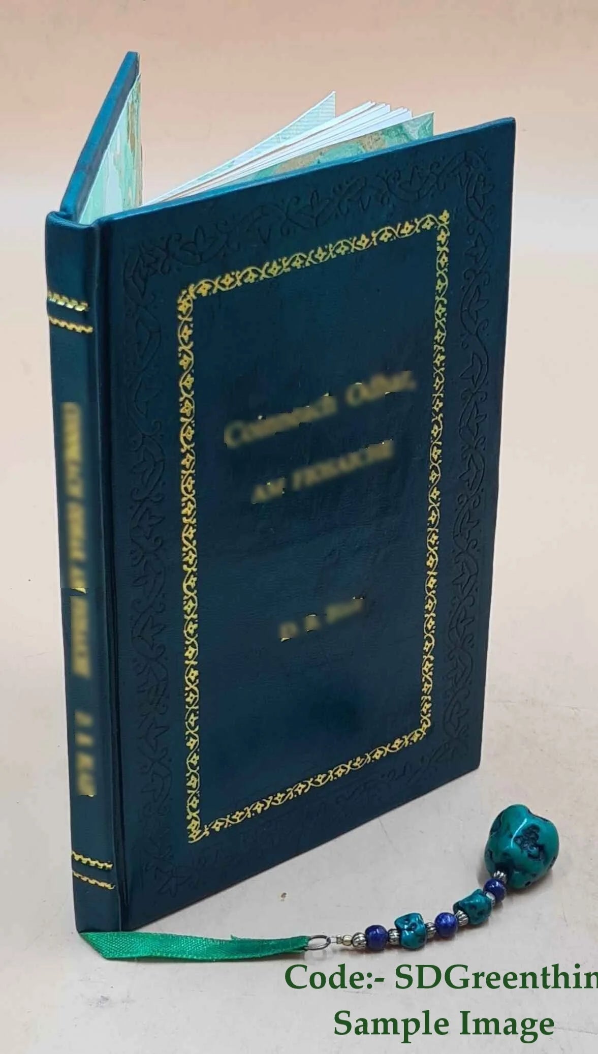 Premium Leather Bound History Book Q11644