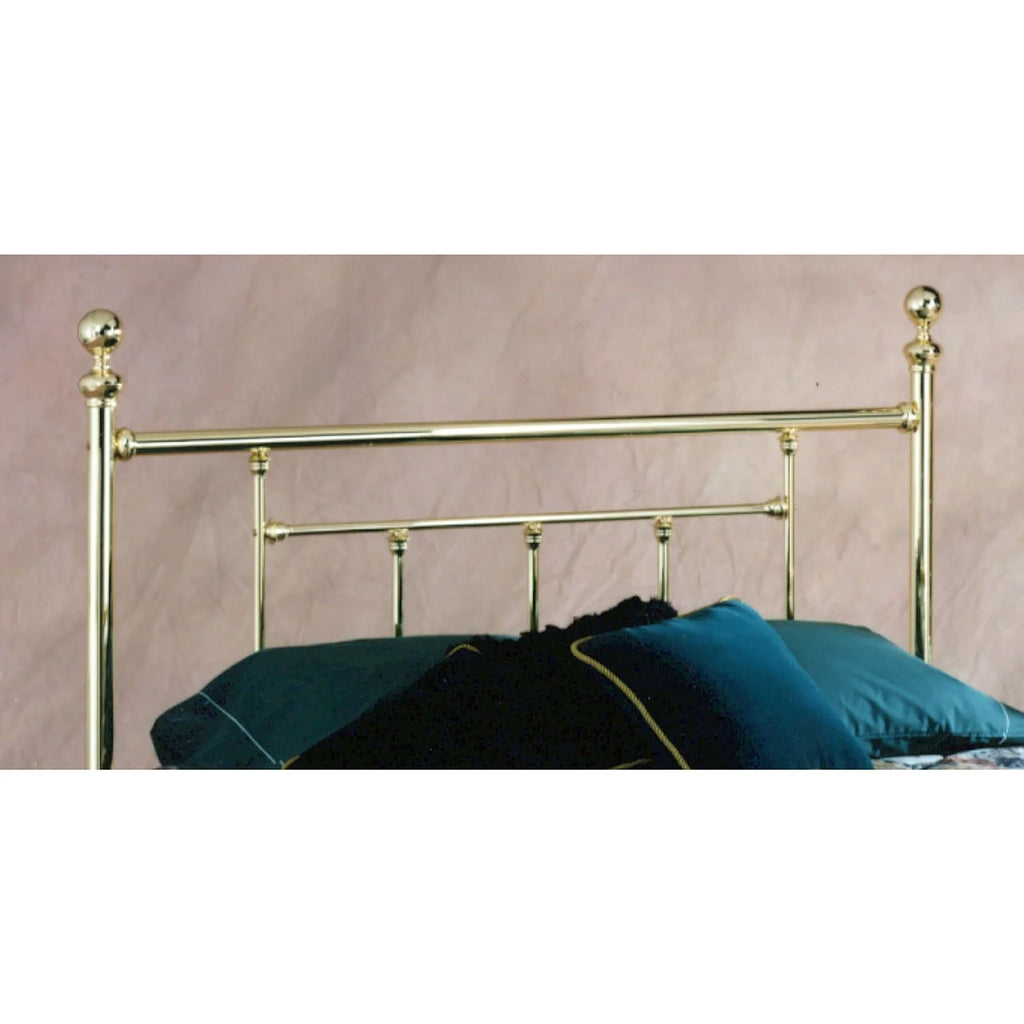 Queen Brass Metal Headboard O1746