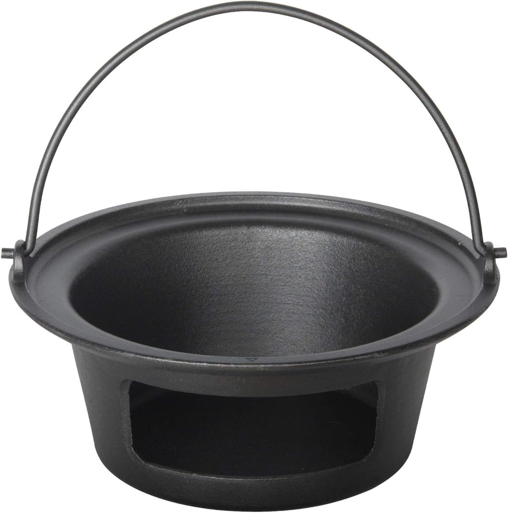Cast Iron Ash Can with Handle M5596
