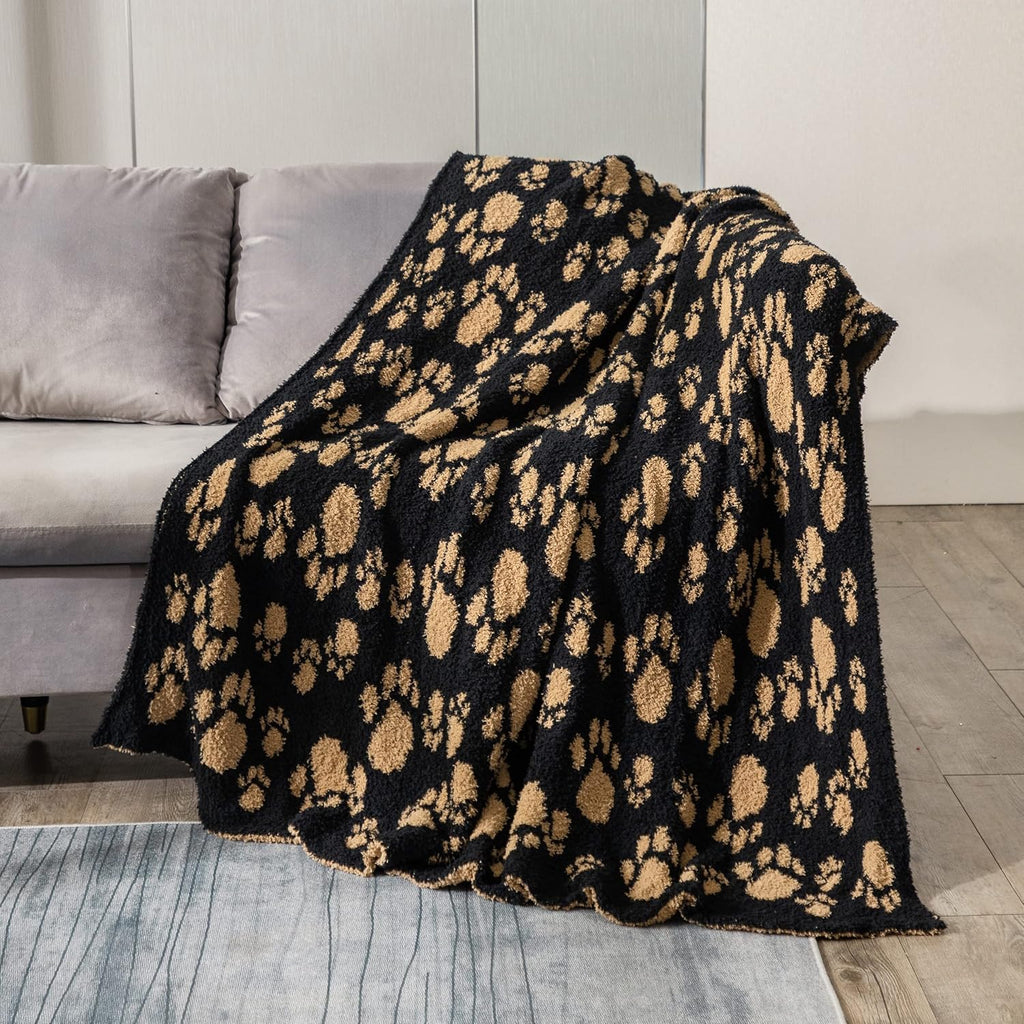 Chunky Knit Chenille Throw Blanket 50 x 60 R598