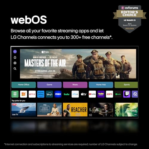 55-Inch OLED Smart TV 4K Flat Screen H183678