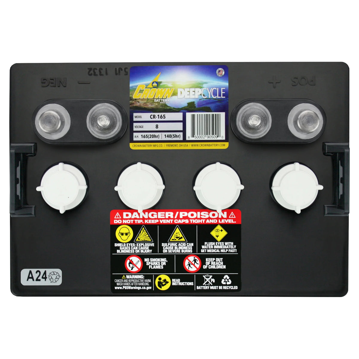 8V Deep-Cycle Flooded Battery G94796