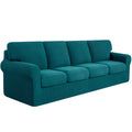 9 Pieces Stretch Sofa Slipcover Set Y758