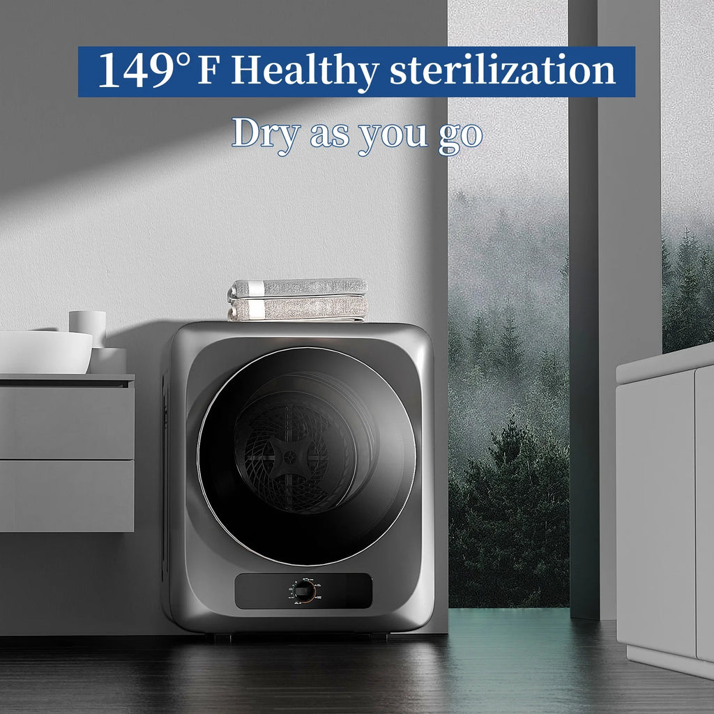 850W 1.6 Cu.ft. Portable Electric Laundry Dryer P44976