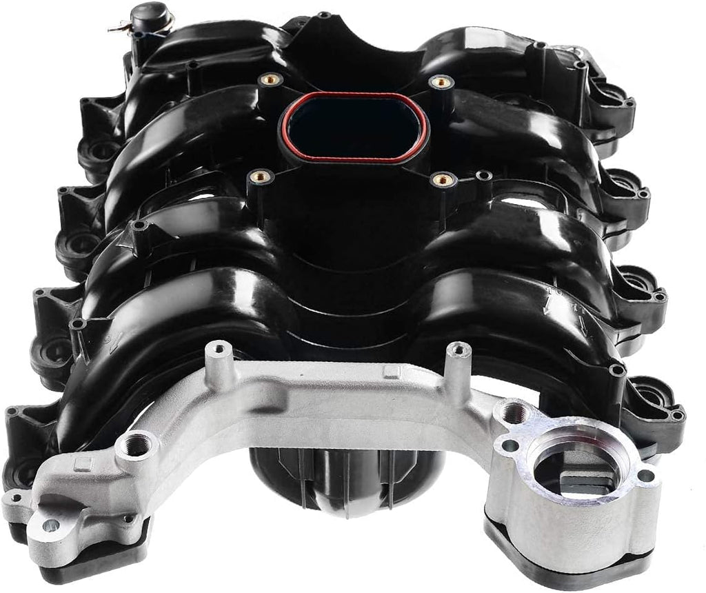 Upper Intake Manifold with Thermostat Compatible with Ford Crown Victoria Mustang Thunderbird Town Car Mercury Grand Marquis Cougar 1996-2000 V8 4.6L J942299