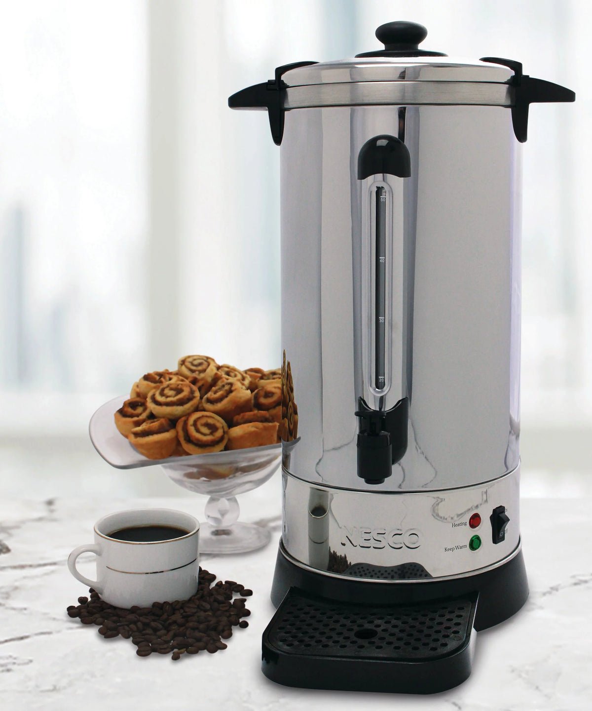 50 Cups Stainless Steel Coffee Urn C1112
