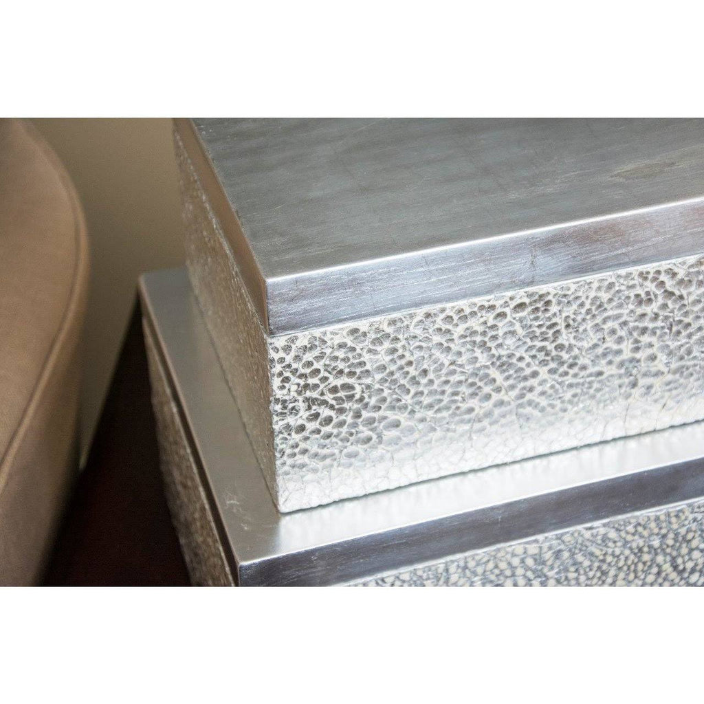 Silver Rectangular Boxes, Set of 2 K353426