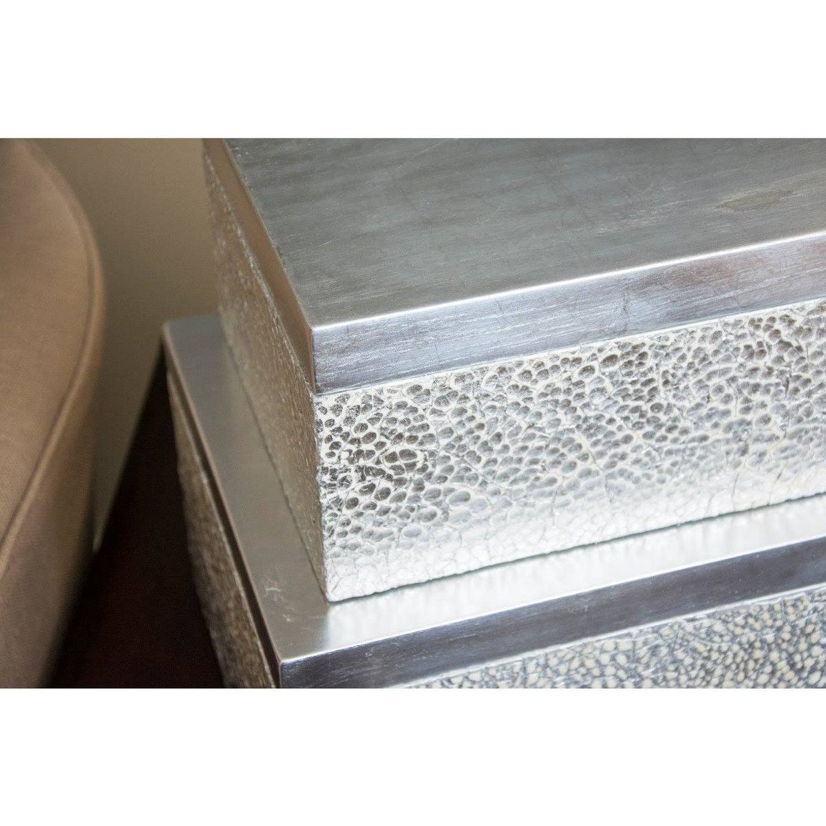 Silver Rectangular Boxes, Set of 2 K353426