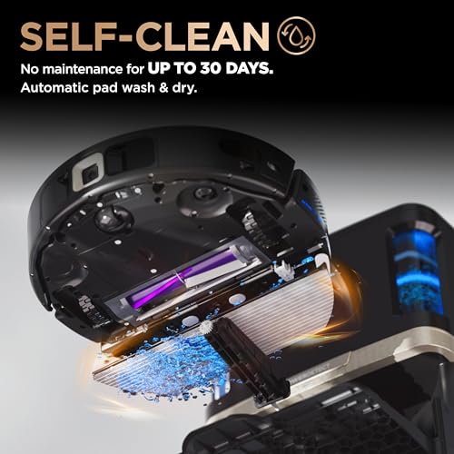 Robot Vacuum & Mop Combo, Self-Emptying, Self-Refill C475