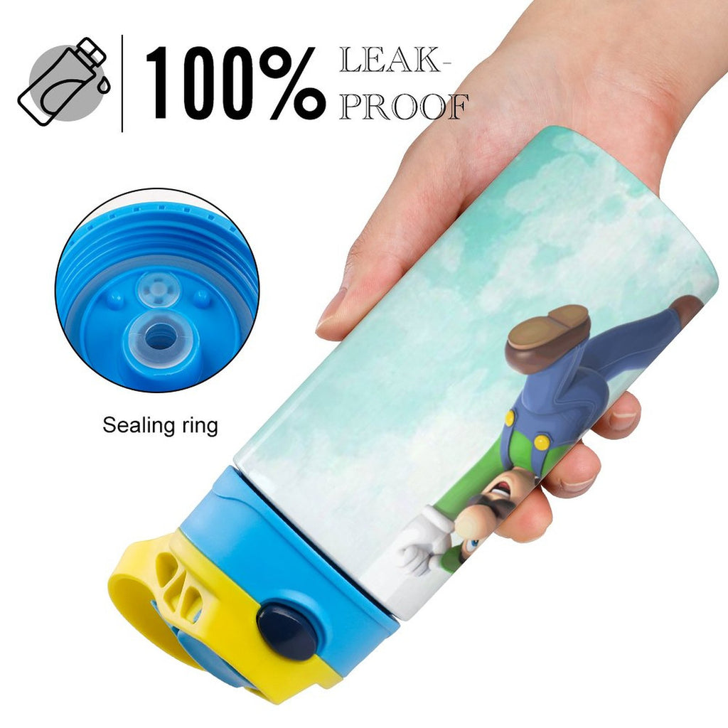 Insulated Stainless Steel Water Bottle with Straw W128