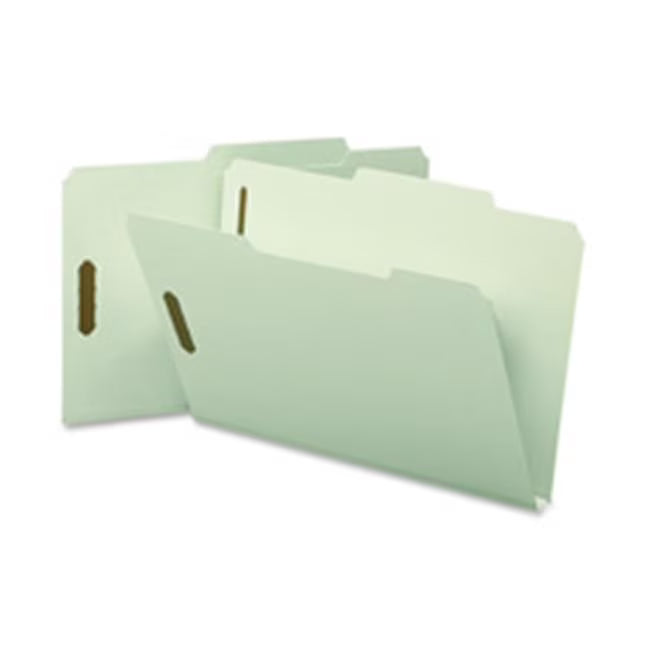 Pressboard Folder with Fasteners, 2in. Expansion, Letter Size D131