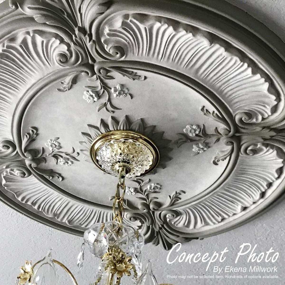 22 inch x 1 3/4 inch Ceiling Medallion W976381
