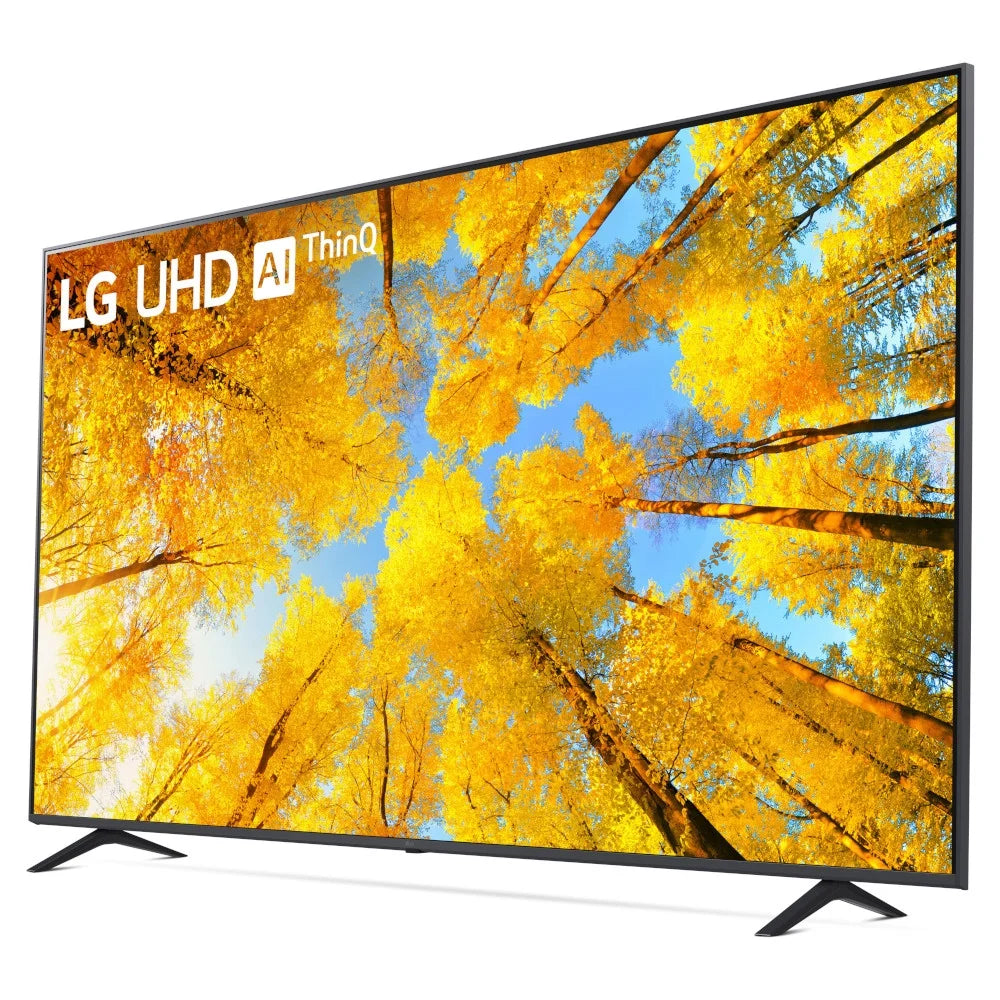43 Inch 4K UHD Smart TV Bundle with Soundbar, TV Wall Mount Bracket and Surge Adapter T936774