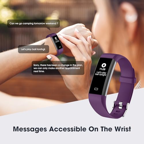 Fitness Tracker with Heart Rate Blood Oxygen Monitor N97564