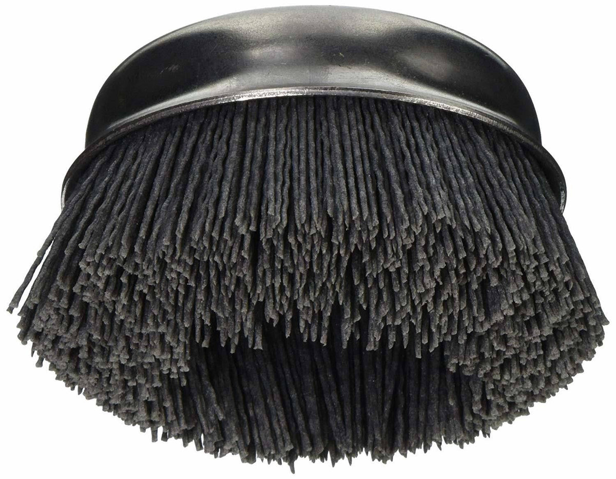 Abrasive Cup Brush, Silicon Carbide, 6000 Maximum RPM, 4 W7416