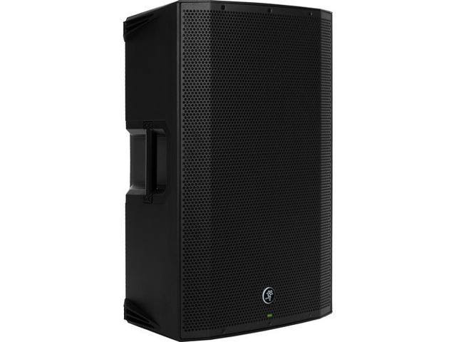1300W 15 inch Powered Loudspeaker Pair with Speaker Stand and XLR-XLR Cable F989335
