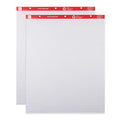 White 27" x 34" Ruled Easel Pads, 50 Sheets, Pack Of 2 I8571