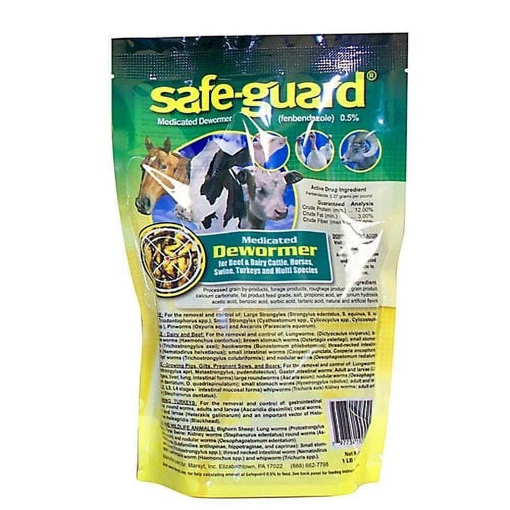 5 Pounds .5% Alfalfa Based Pellets Wormer R6786