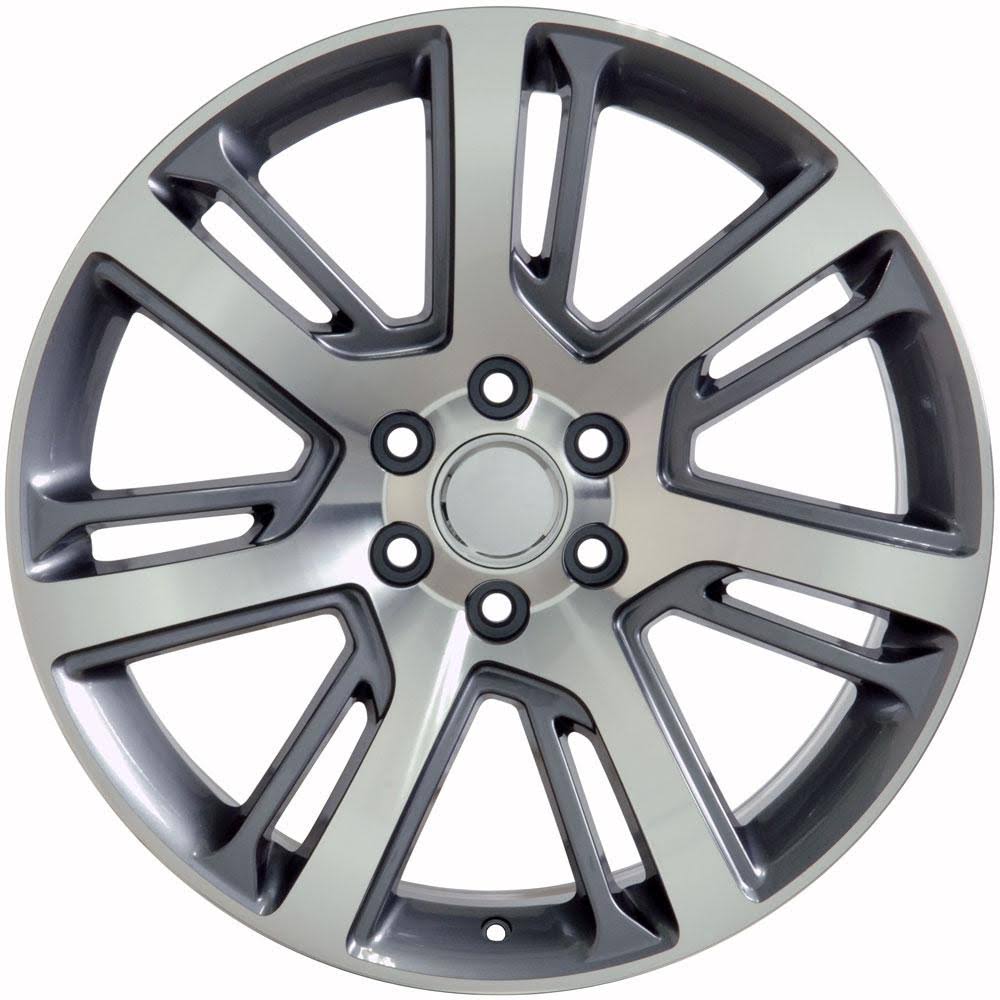 Machined Gunmetal Wheel X230741