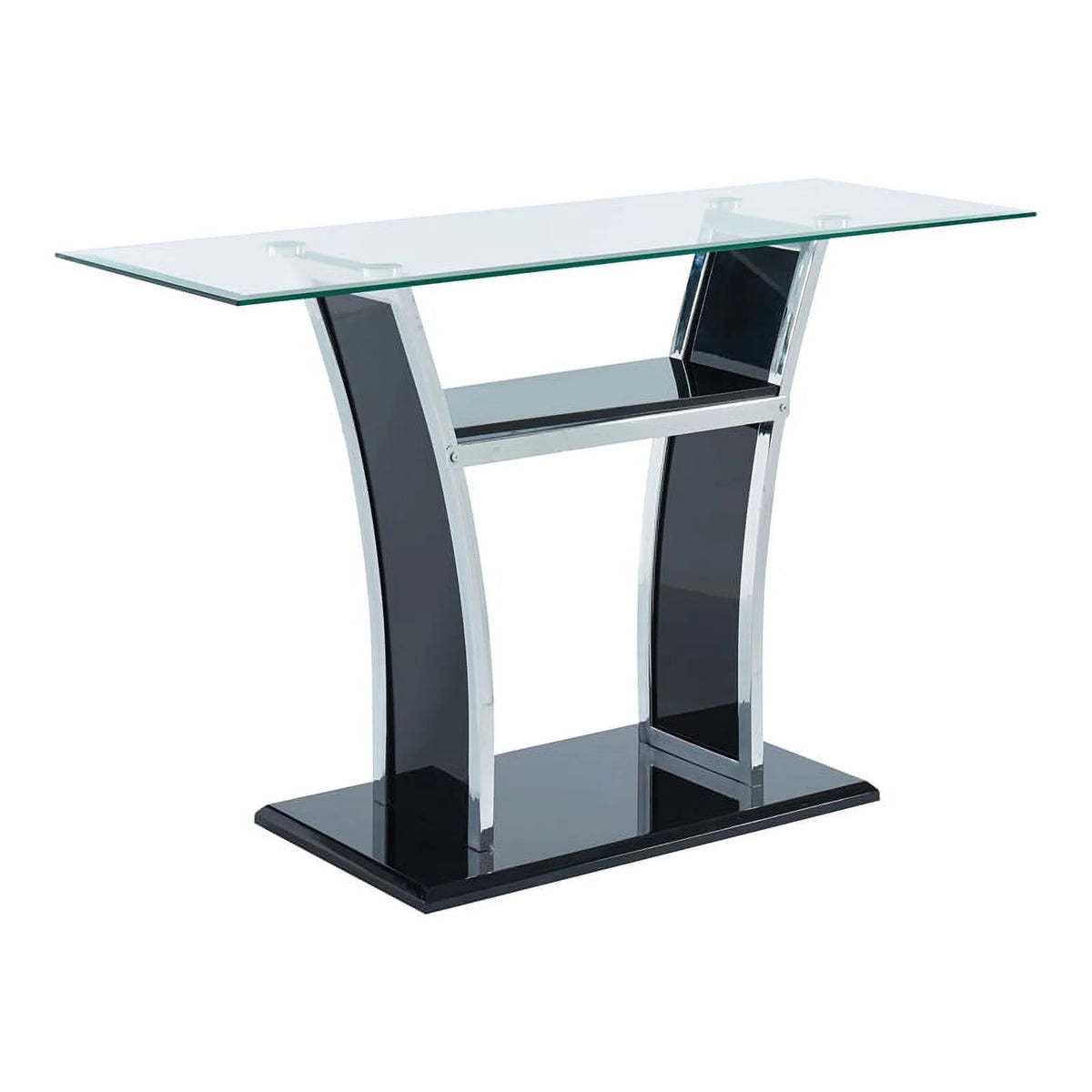 Black 3-Piece Metal Coffee Table Set G982