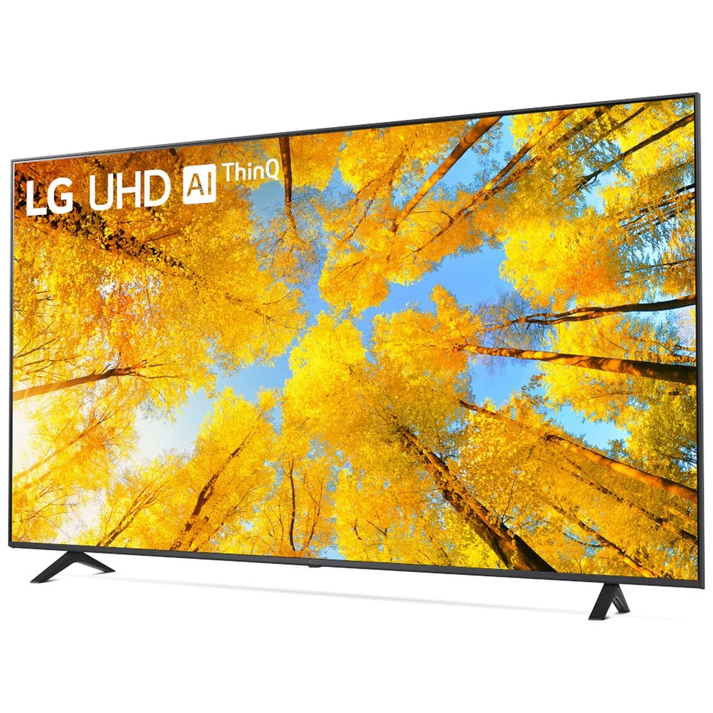 43 Inch 4K UHD Smart TV Bundle with Soundbar, TV Wall Mount Bracket and Surge Adapter T936774
