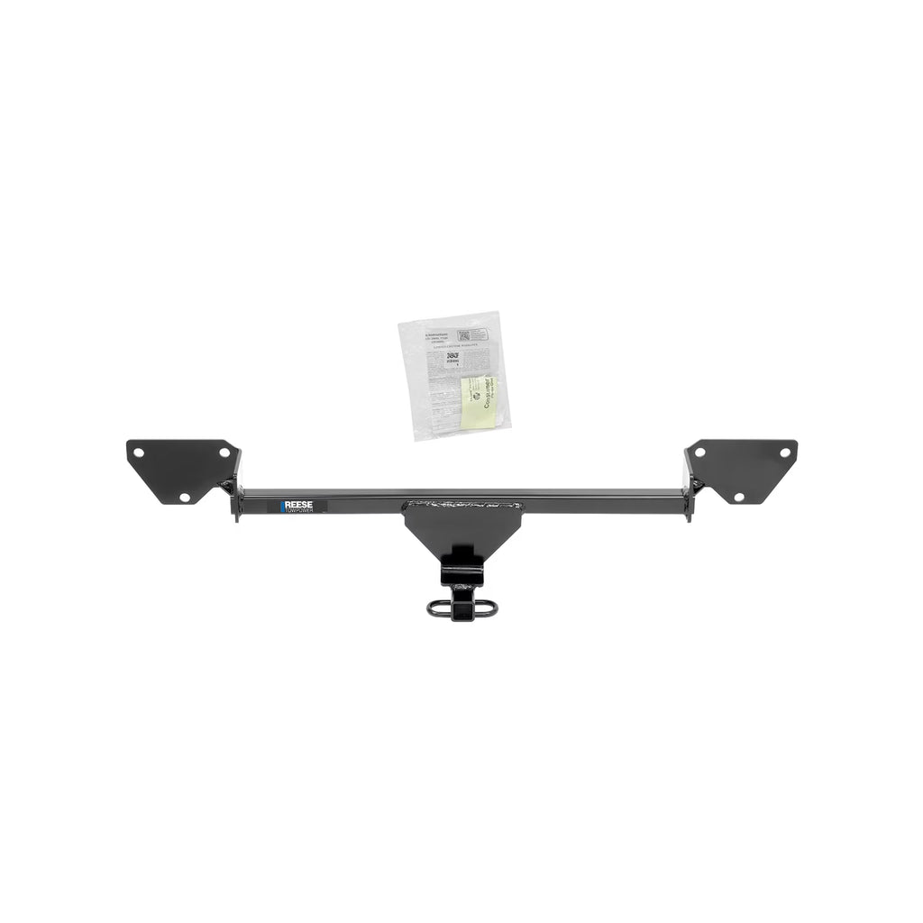 Class 1 Trailer Hitch, 1-1/4 Inch Square Receiver, Black S602