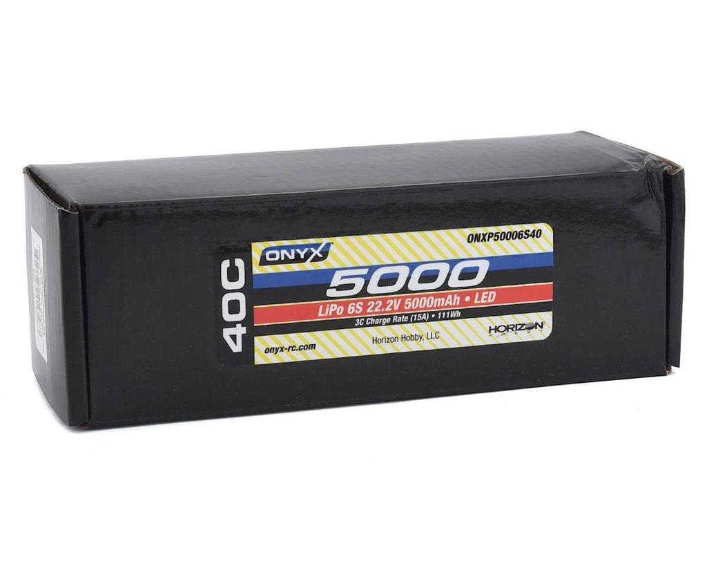 Onyx 5000mAh 6s 22.2V 40C LiPo Battery with EC5 N43850