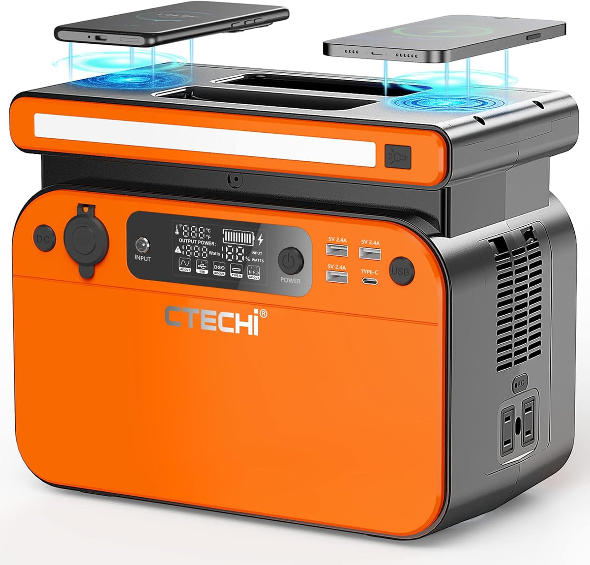 Portable Power Station 1200W 1210Wh LiFePO4 E92195