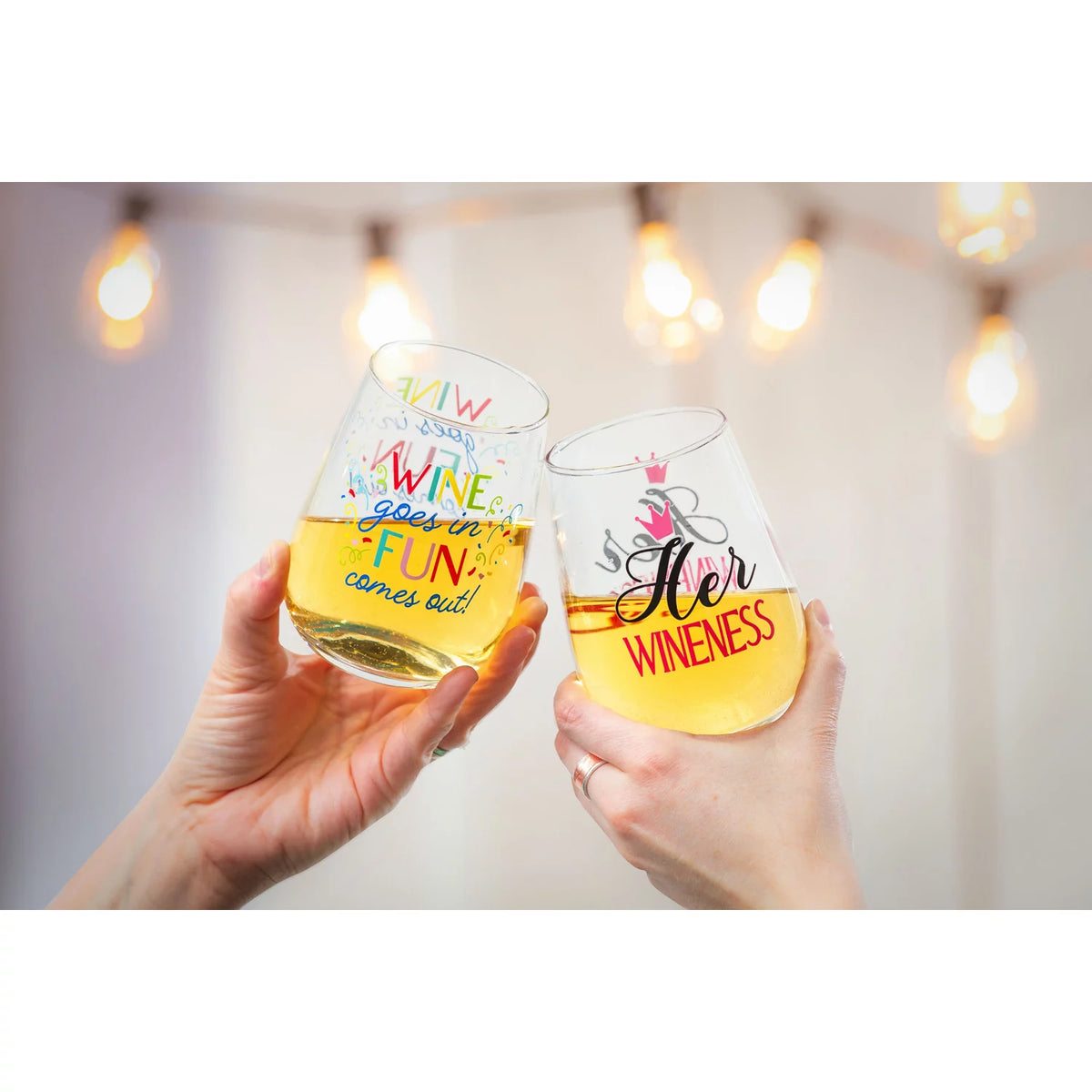 Wine Glass with Coaster Base N161559