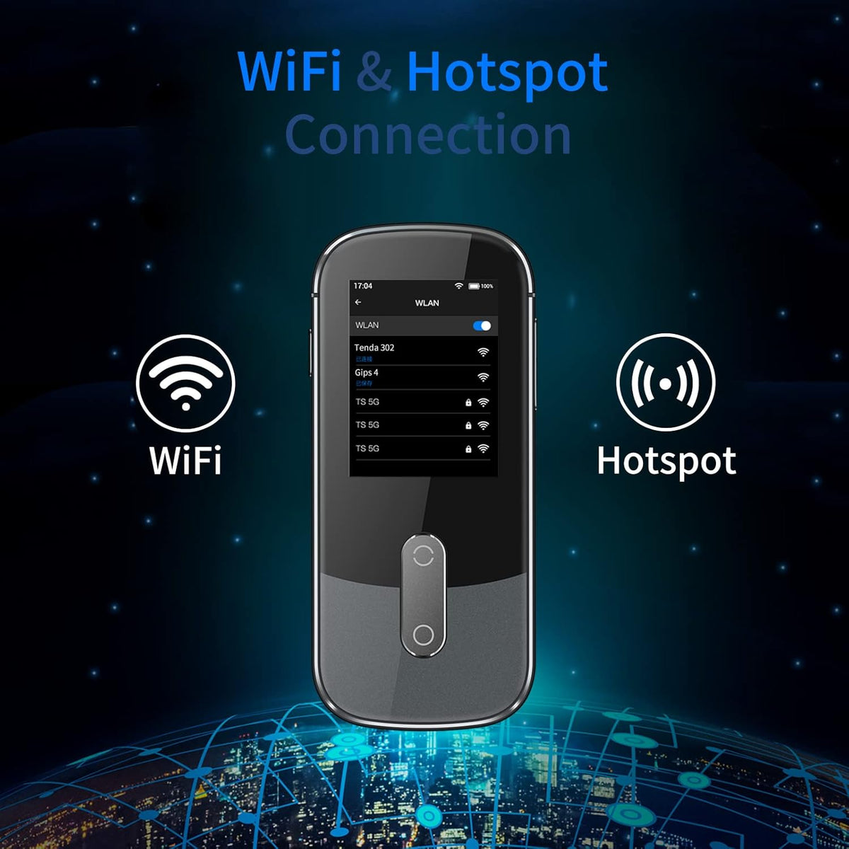127 Language Voice Image Translator with Wi-Fi Hotspot Connection Q725960