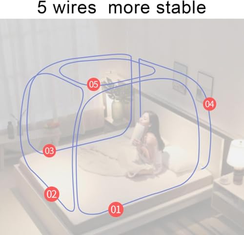 Foldable Mosquito Net Bed Canopy (1.2m) K68533