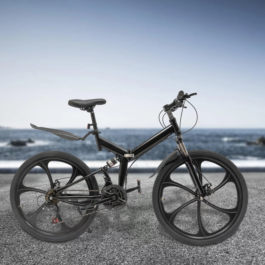26" 21 Speed Carbon Steel Mountain Bike B29515