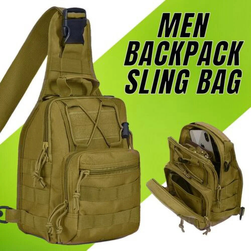 Waterproof Tactical Sling Chest Pack Shoulder Bag G155