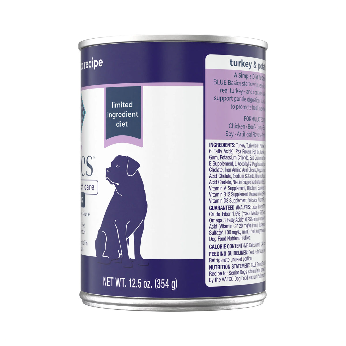 Turkey Pate Grain-Free Wet Dog Food 12.5 oz G490