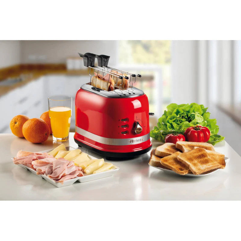 Red 2 Slice Toaster Q51484