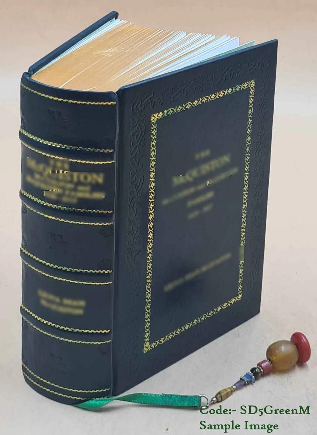 Premium Leather Bound Book L877