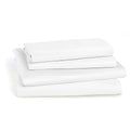 King White Percale Sheet Set S416