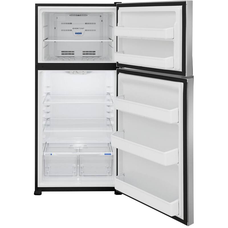 20 cu. ft. Freestanding Top Freezer Refrigerator in Stainless Steel G7743