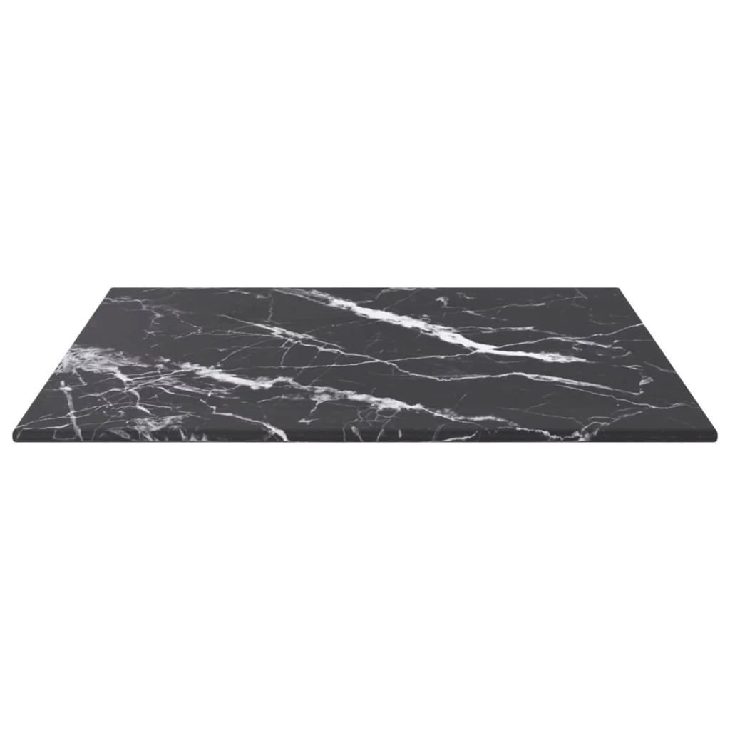 Black Tempered Glass Table E931