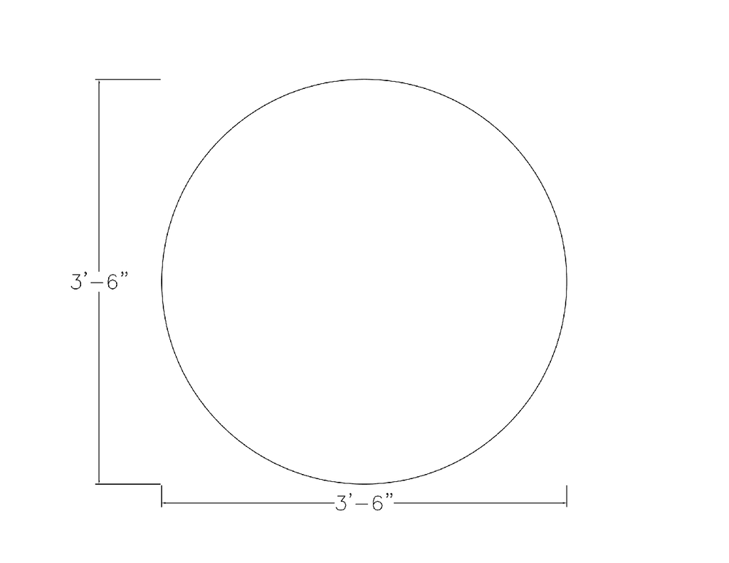 Round Office Table with Pedestal Base E66328