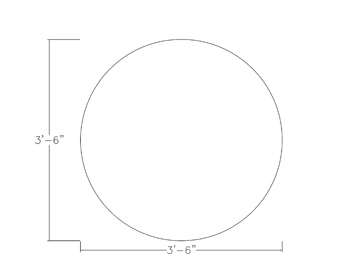 Round Office Table with Pedestal Base E66328