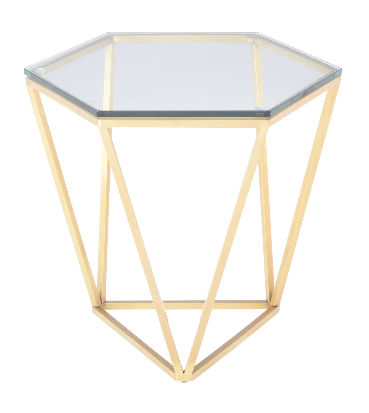 Gold Side Table Z2127