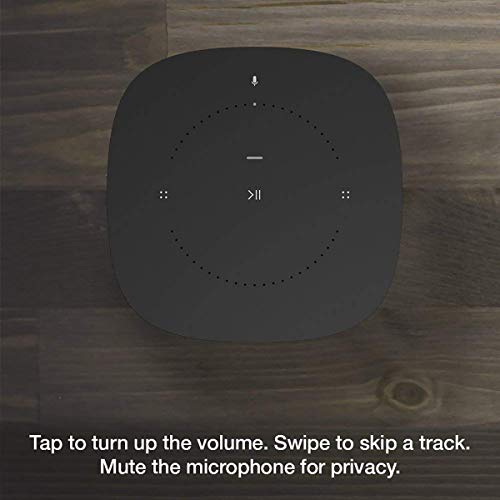 Voice Controlled Smart Speaker 2-Pack Black X734668