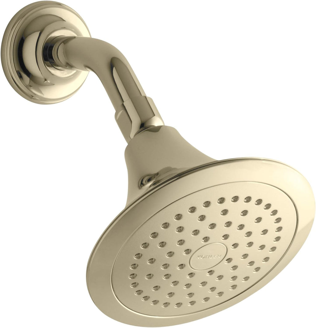 2.5 GPM Single-Function Wall-Mount Showerhead Polished Chrome Pack of 2 D6003