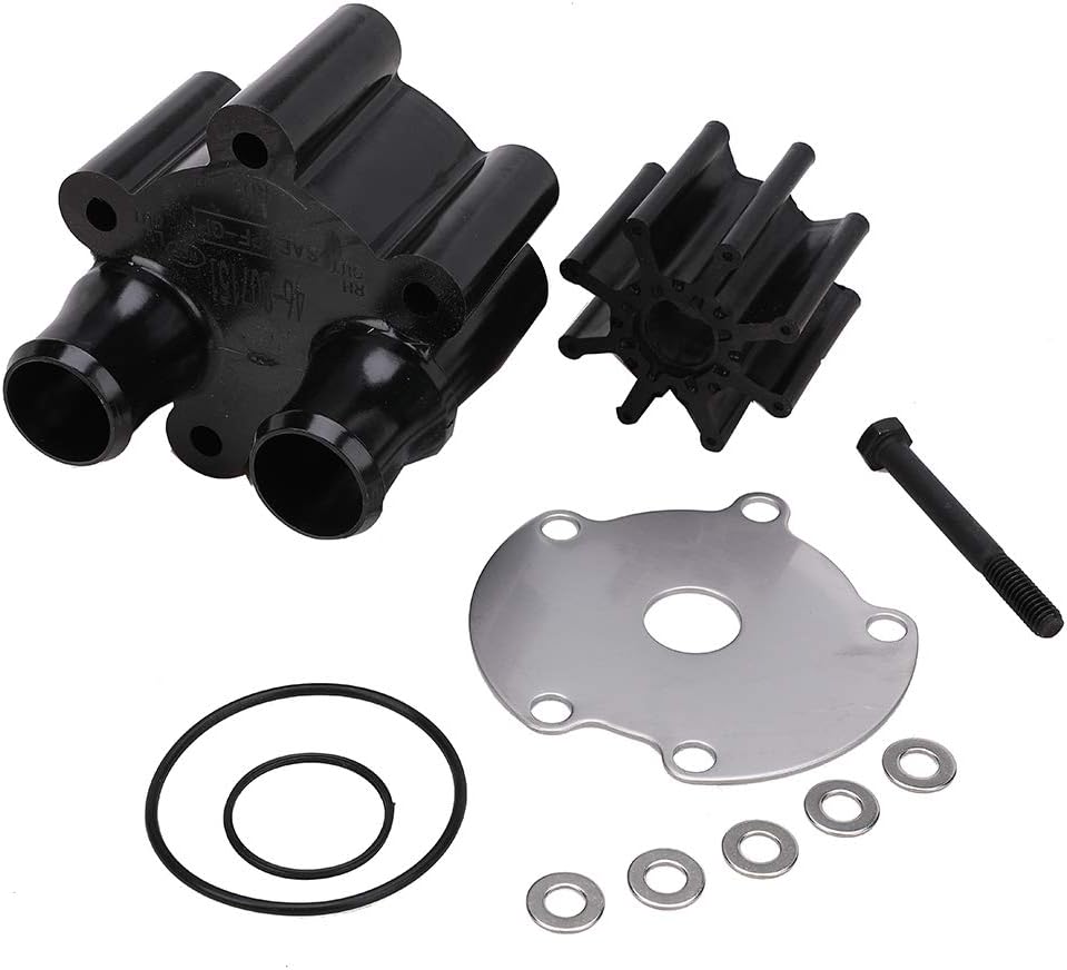 Water Pump Housing and Impeller Repair Kit Pack of 2 J722