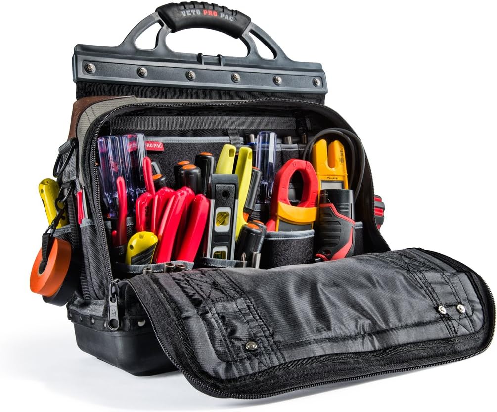 Black Grey Tech XL Tool Bag K44005
