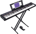 88 Key Digital Piano with Semi Weighted Keys and Dual 30W Speakers G147269