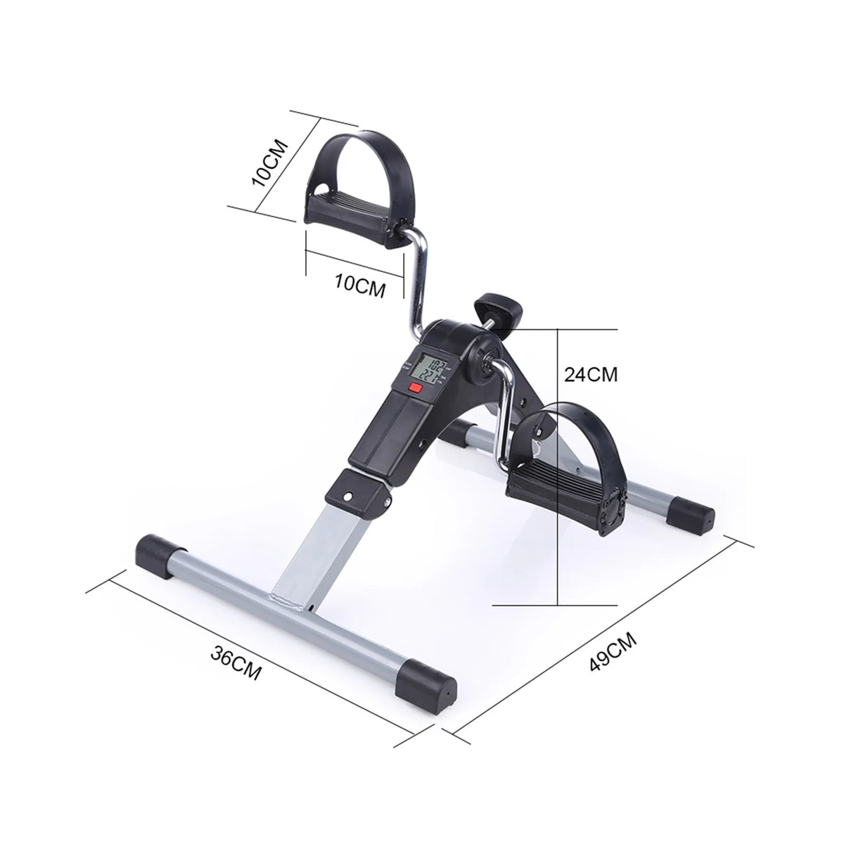 Folding Mini Pedal Exerciser, Holds 240 lbs X8674