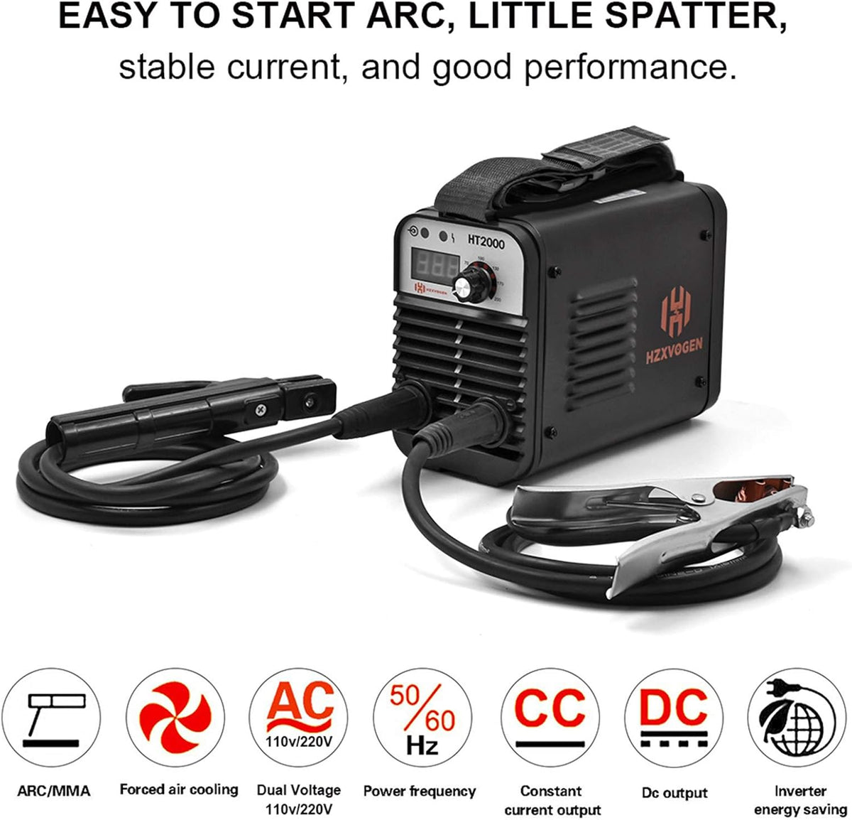 160Amp 110/220V MMA Mini Welder Dual Volt Arc Stick Welding Machine H8932